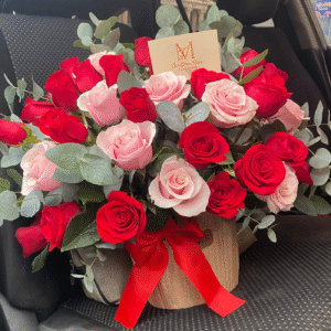 Caja de 72 Rosas