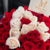 Caja de Rosas con Inicial
