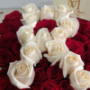 Caja de Rosas con Inicial