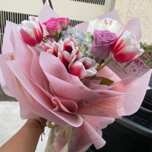 8 Ramo de tulipanes mix