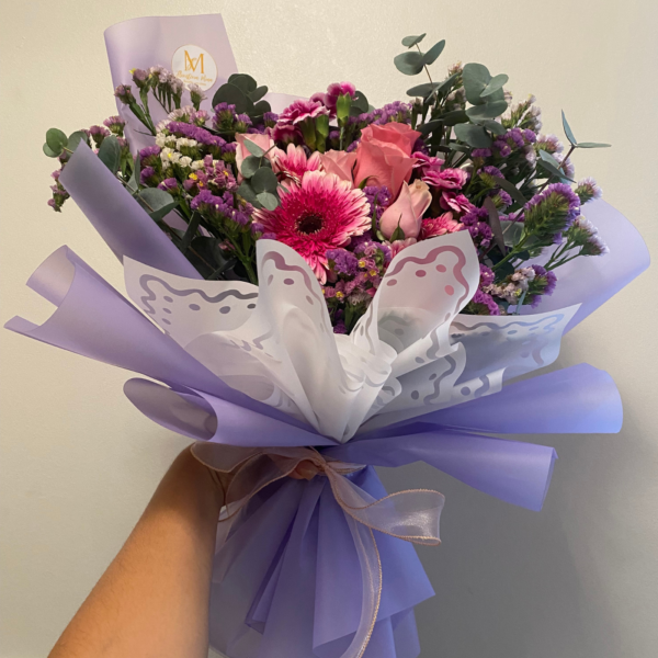 Ramo Rosas y Gerberas Rosa
