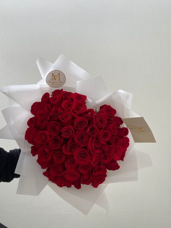 Ramo de 50 Rosas  san Valentín